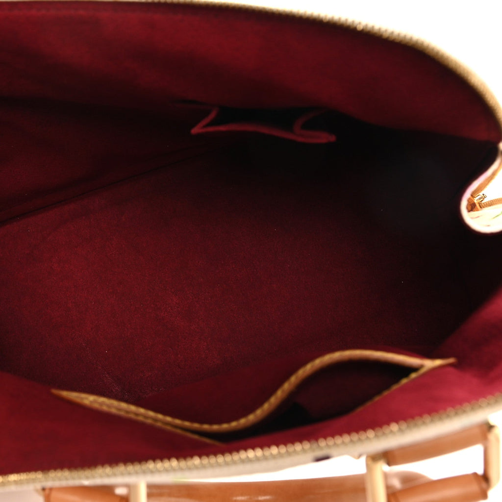 Louis Vuitton Monogram Multicolor Alma PM White