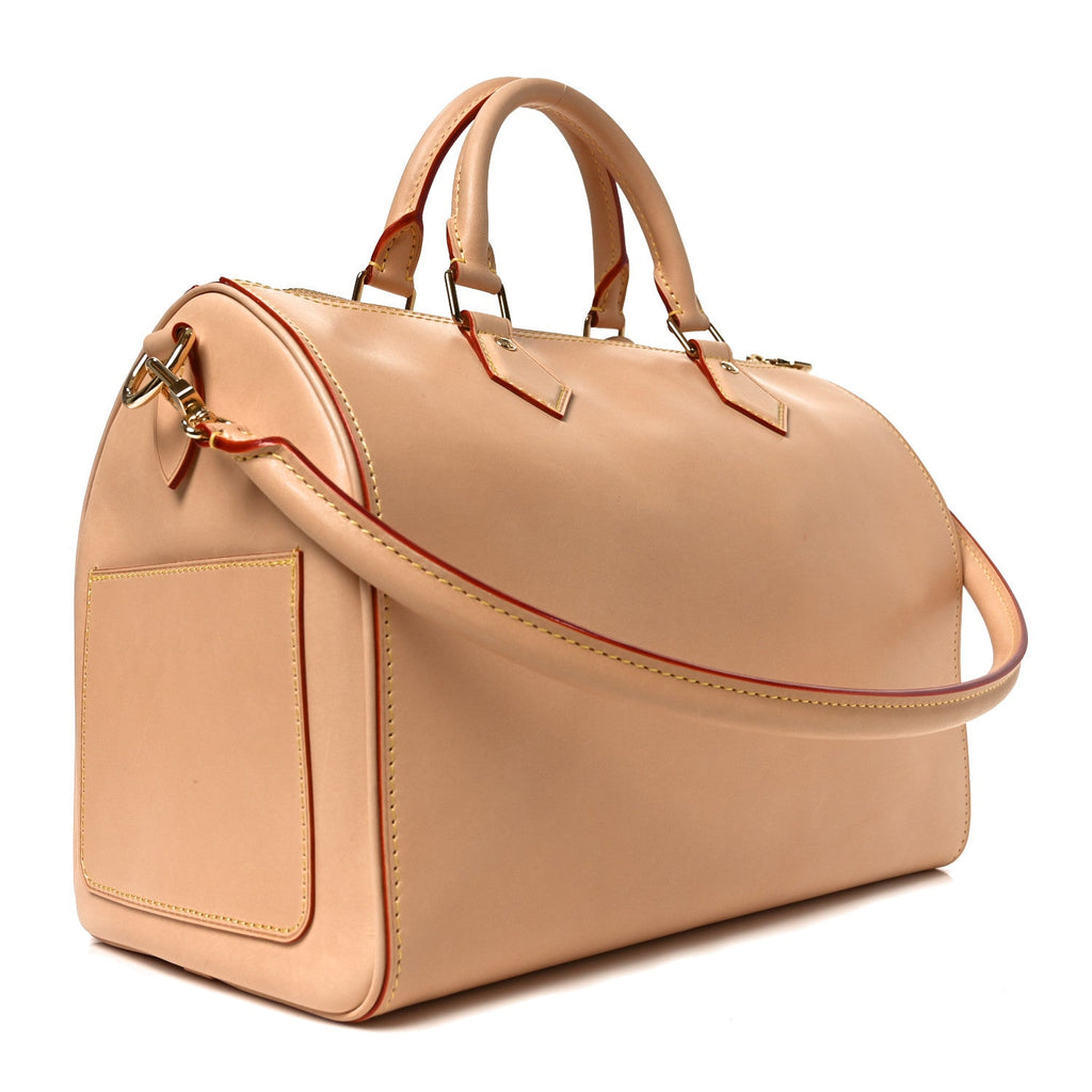 Louis Vuitton Vachetta Speedy Soft 30 Beige