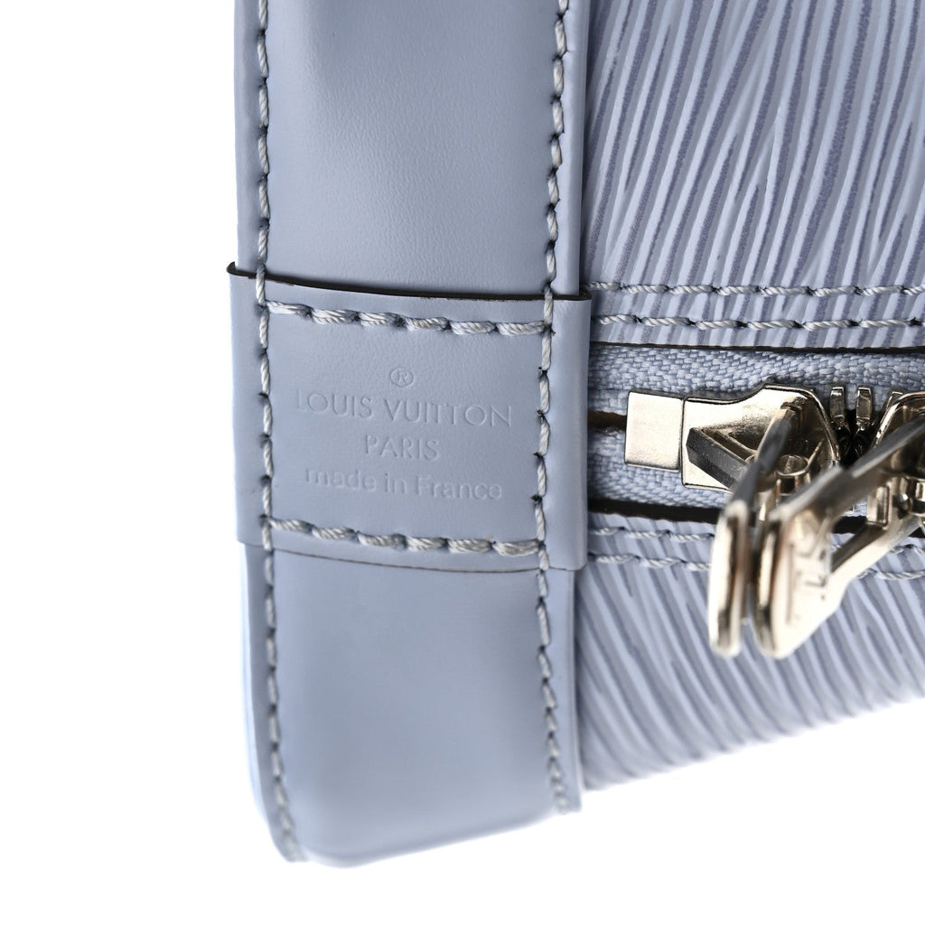 Louis Vuitton Epi Jacquard Alma BB Cloud Blue