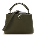 Louis Vuitton Taurillon Capucines BB Khaki