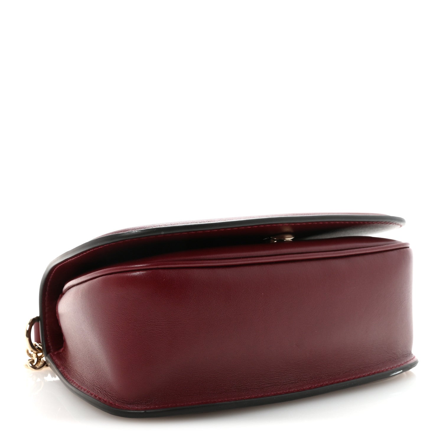 Gucci Calfskin Blondie Small Shoulder Bag Dark Red