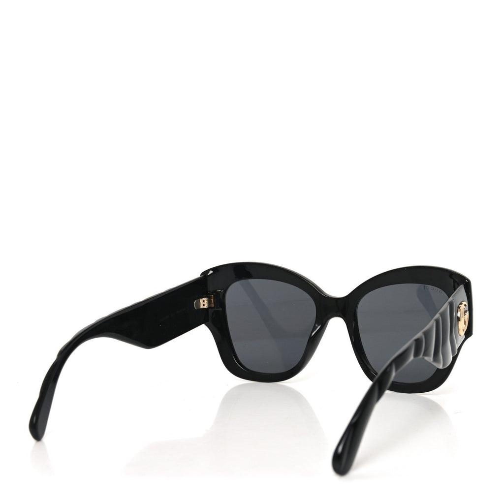 Gucci Acetate GG Butterfly Sunglasses GG0808S Black