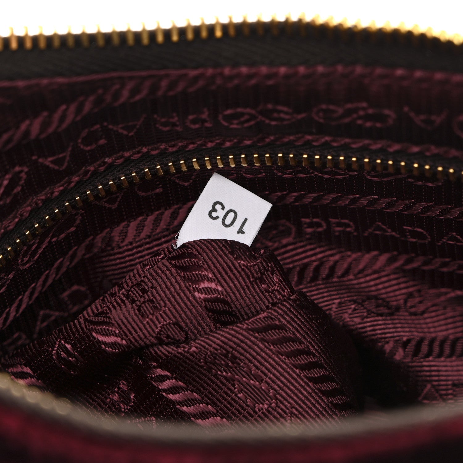 Prada Velvet Mini Re-Edition 2005 Shoulder Bag Red