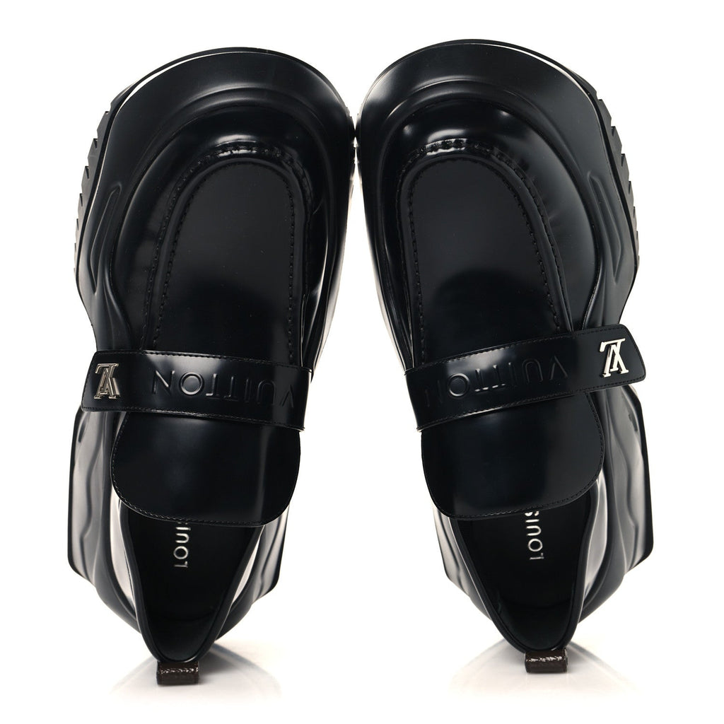 Louis Vuitton Calfskin Archlight 2.0 Platform Loafers 39 Black