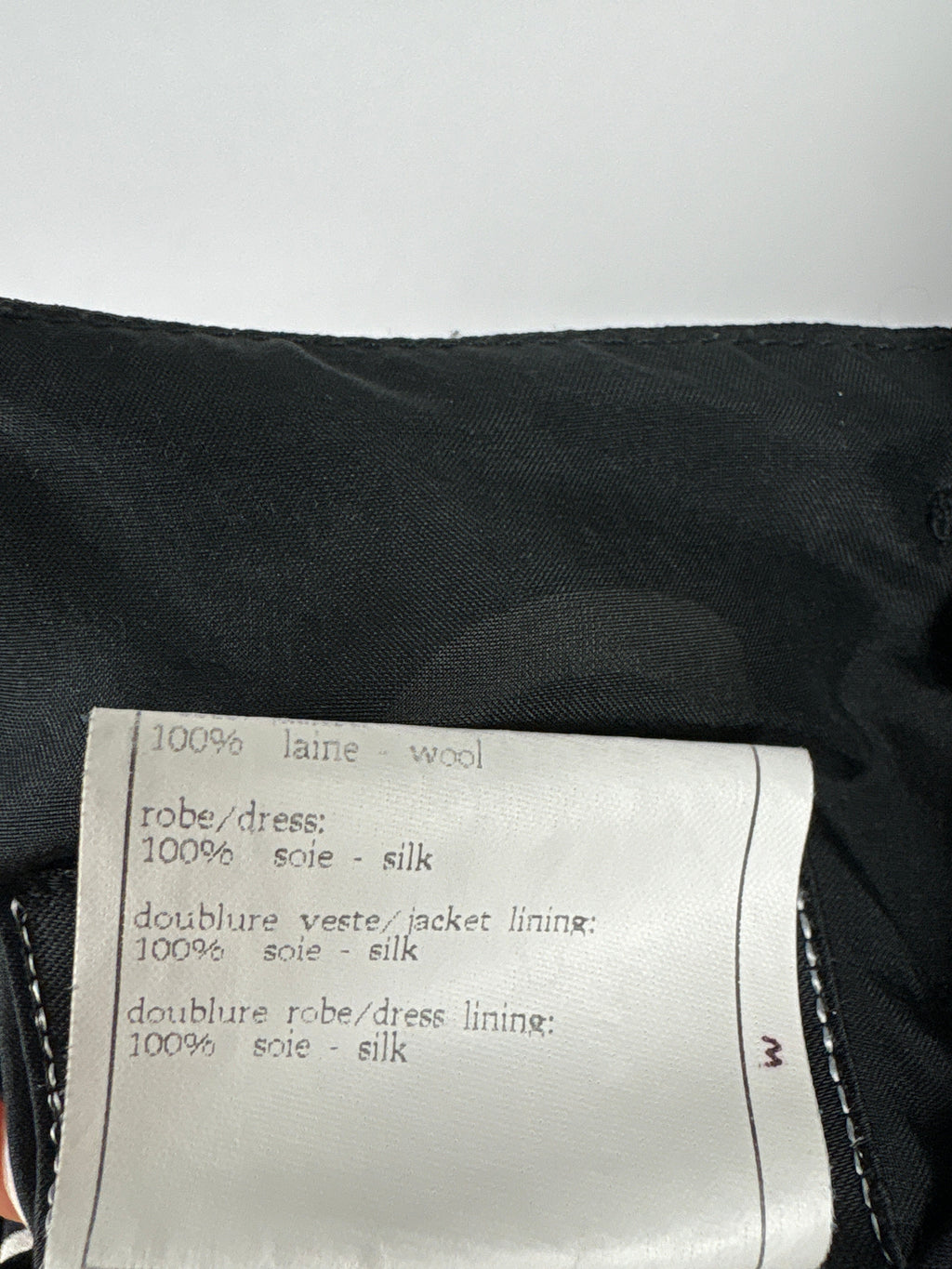 Chanel Vintage Runway 97/S Black, White CC Logo Slip Dress and Jacket Set with CC Chanel Button Size FR 42 (UK 14)