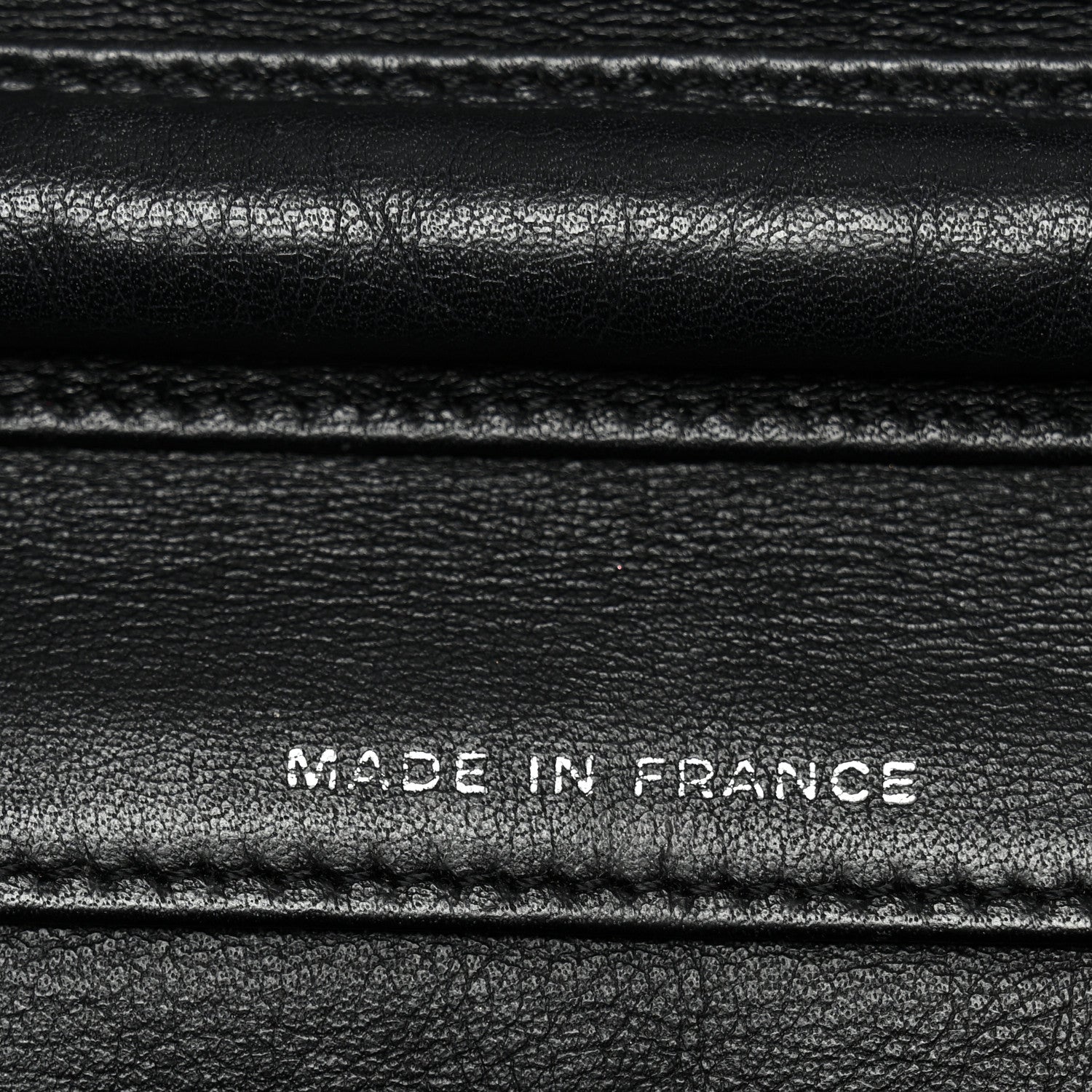 Chanel Patent CC Compact Wallet on Chain WOC Black