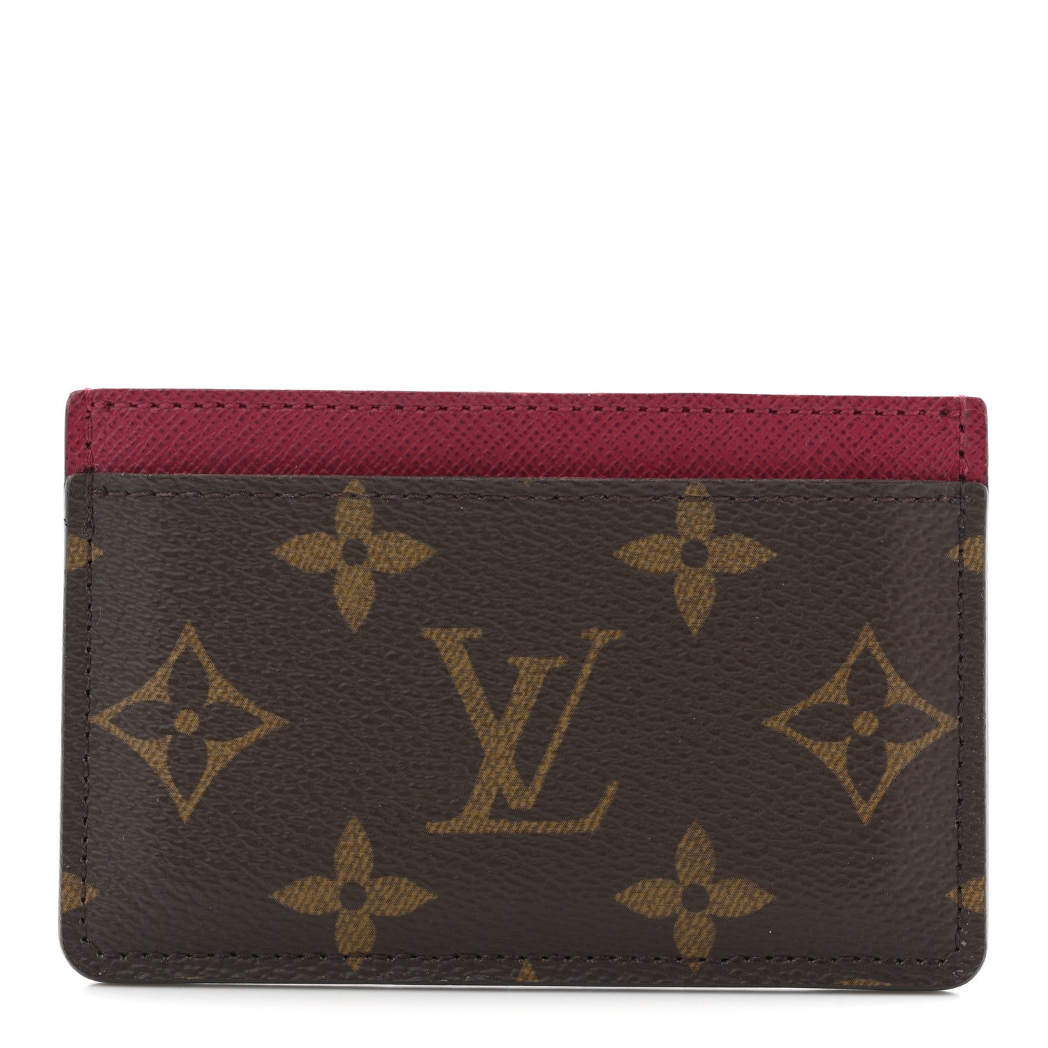 Louis Vuitton Monogram Card Holder Fuchsia