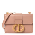 Christian Dior Box Calfskin Micro 30 Montaigne Flap Bag Rose Des Vents
