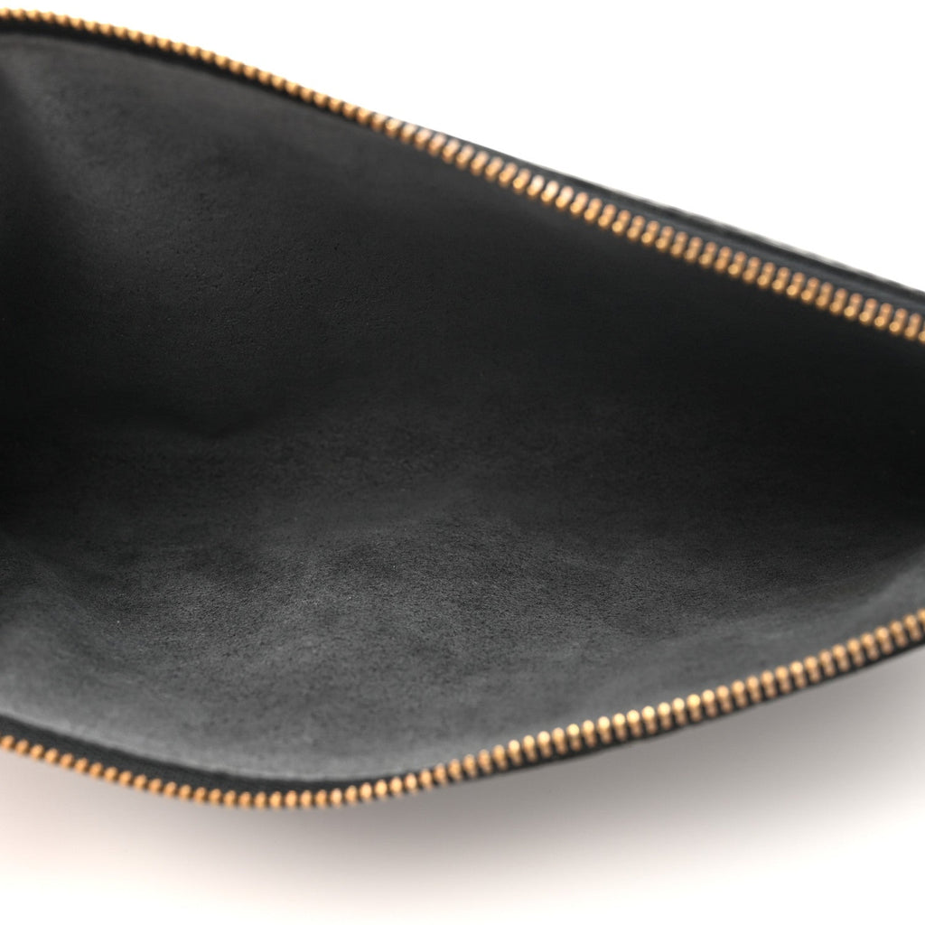 Louis Vuitton Epi Pochette Accessories 24 Black