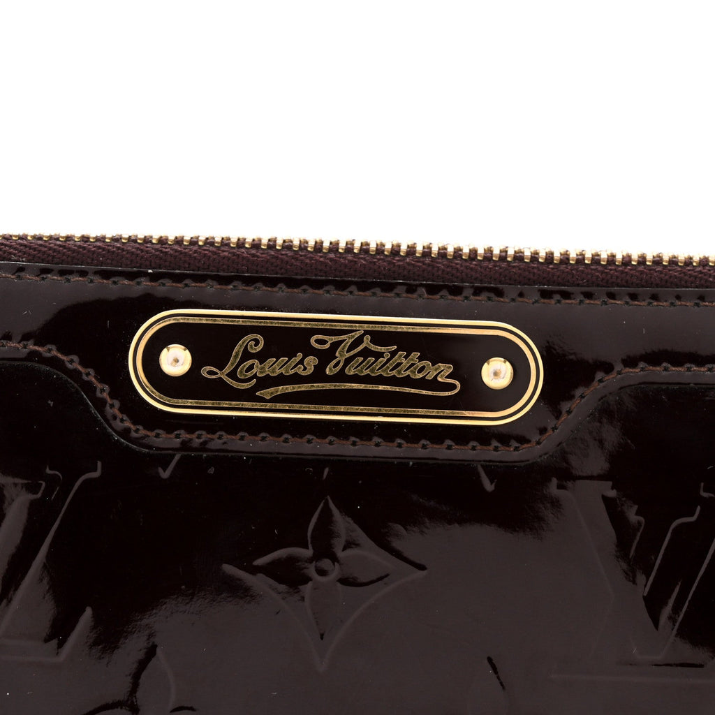 Louis Vuitton Vernis Trousse Cosmetic Pouch Amarante