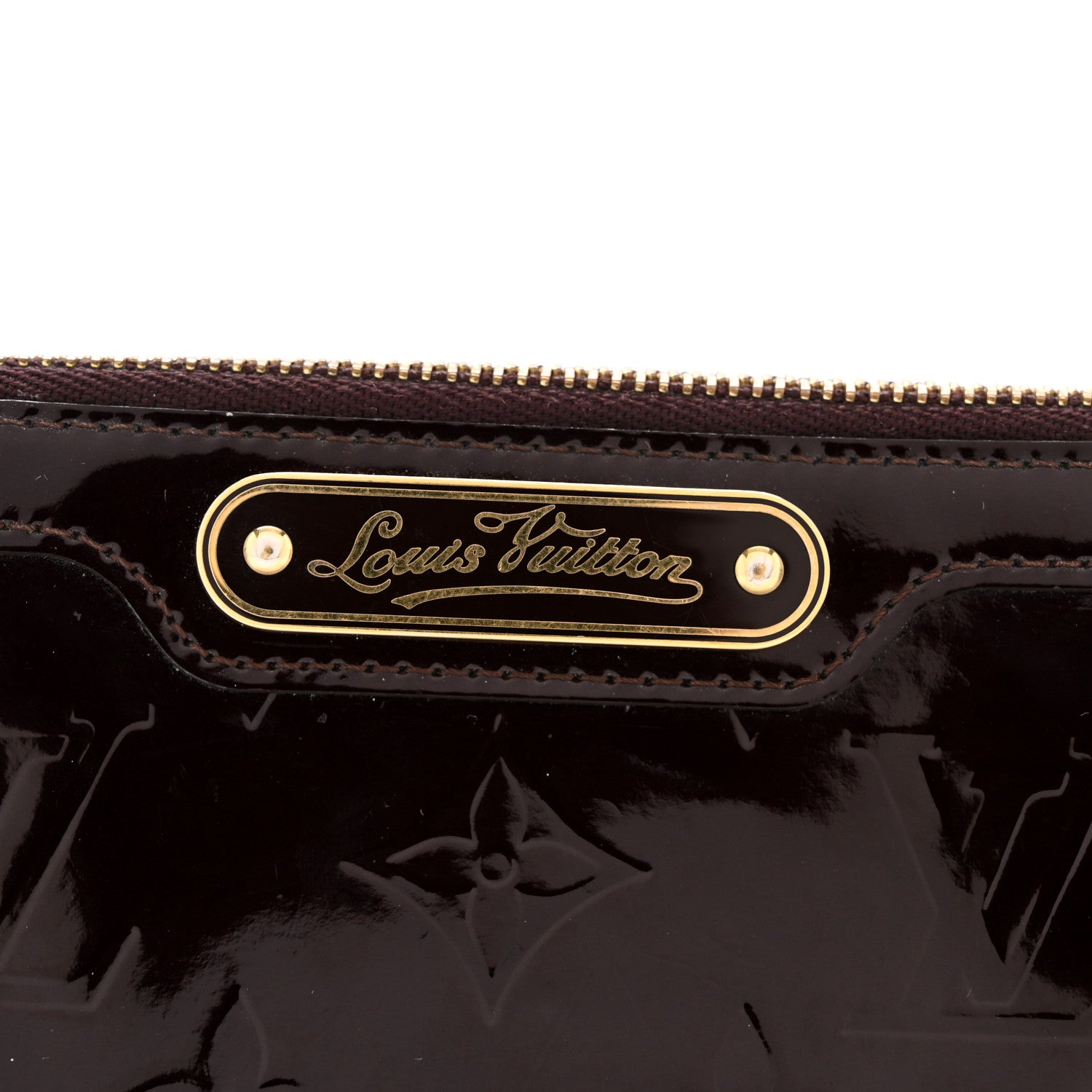 Louis Vuitton Vernis Trousse Cosmetic Pouch Amarante