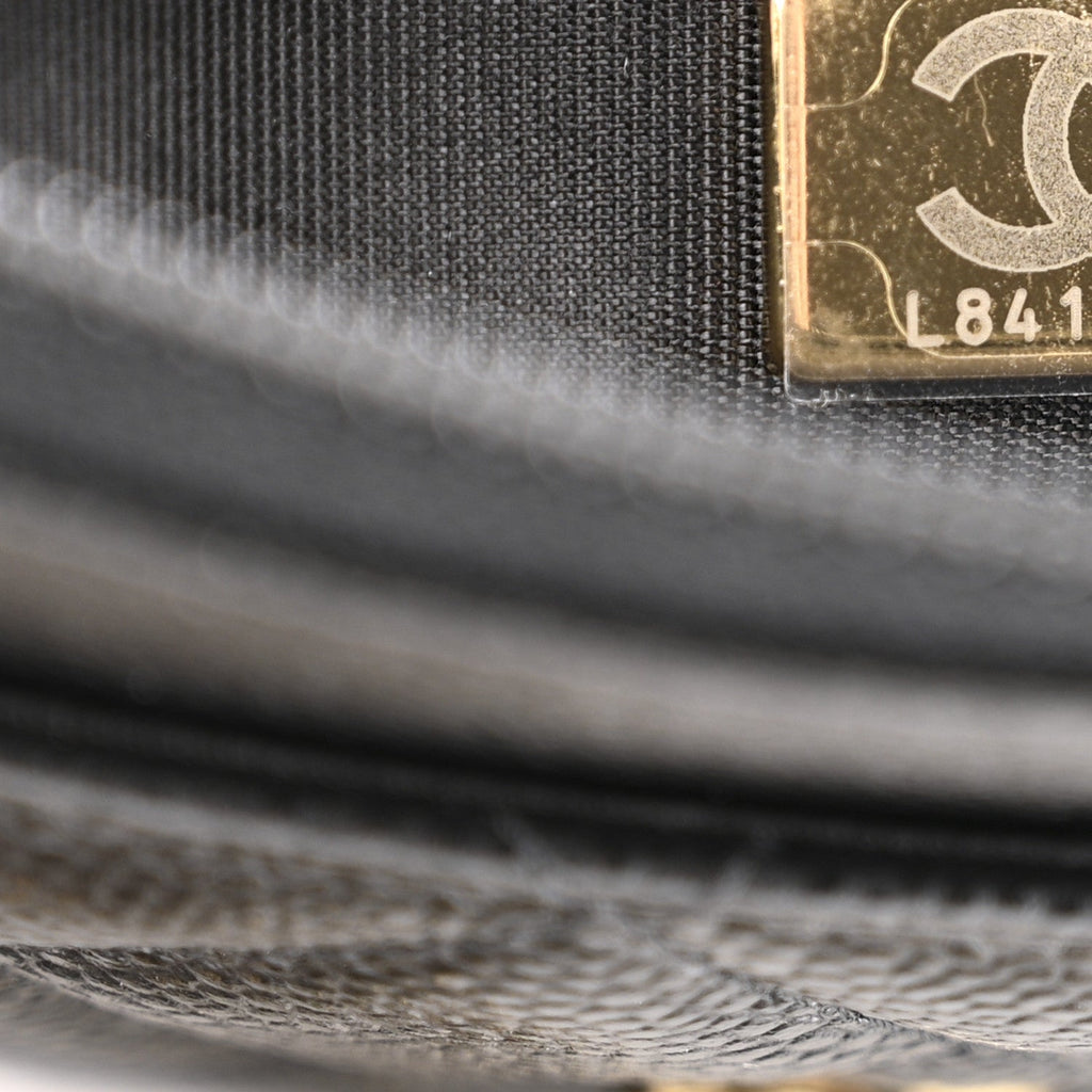 Chanel Caviar Quilted Miss Coco Wallet On Chain WOC Black