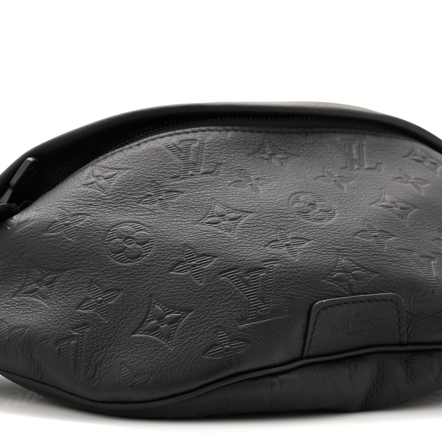 Louis Vuitton Calfskin Monogram Shadow Discovery Bumbag Black