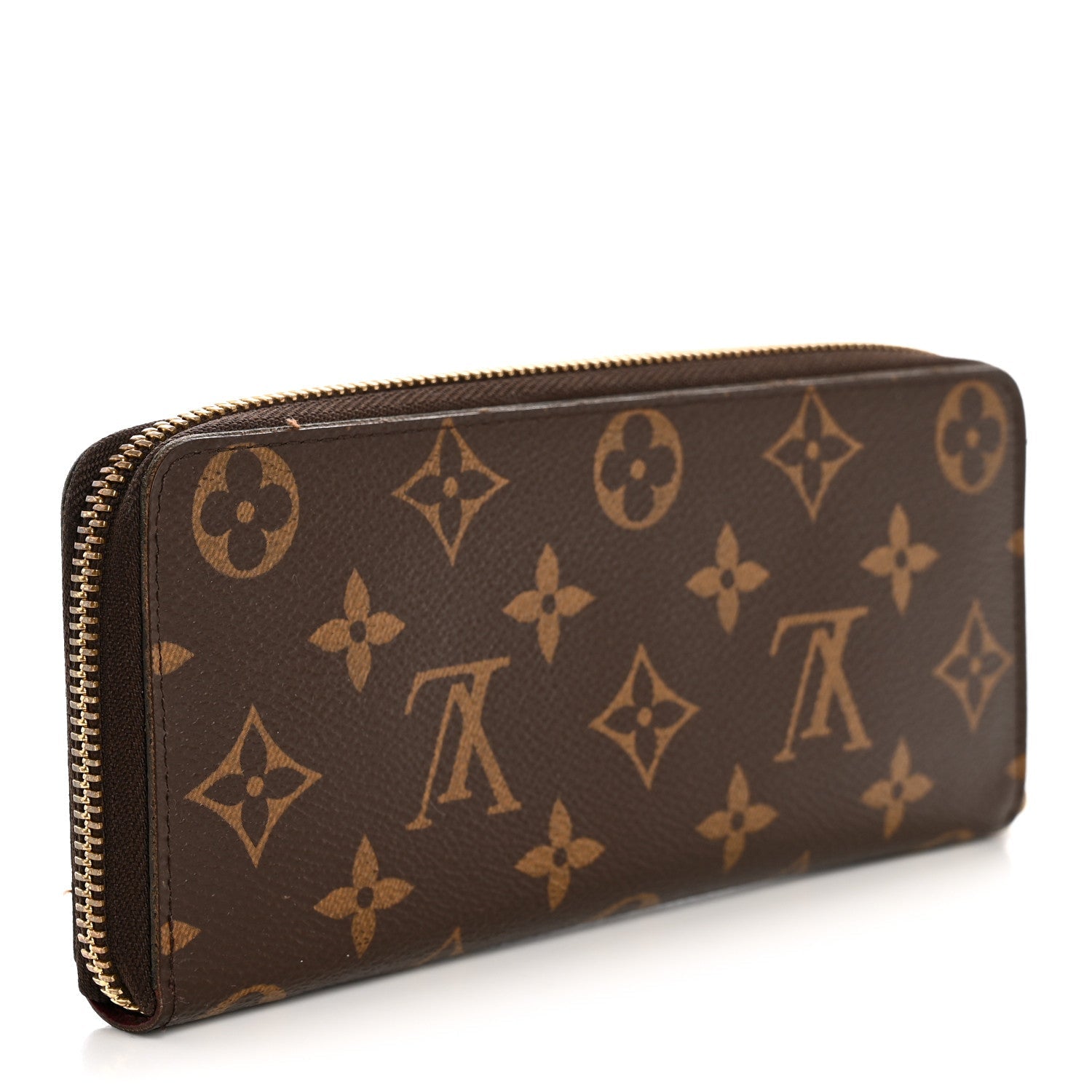 Louis Vuitton Monogram Clemence Wallet Fuchsia