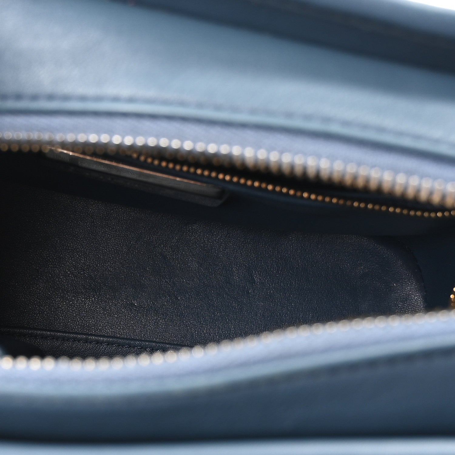 Chanel Snakeskin Small Gabrielle Hobo Blue
