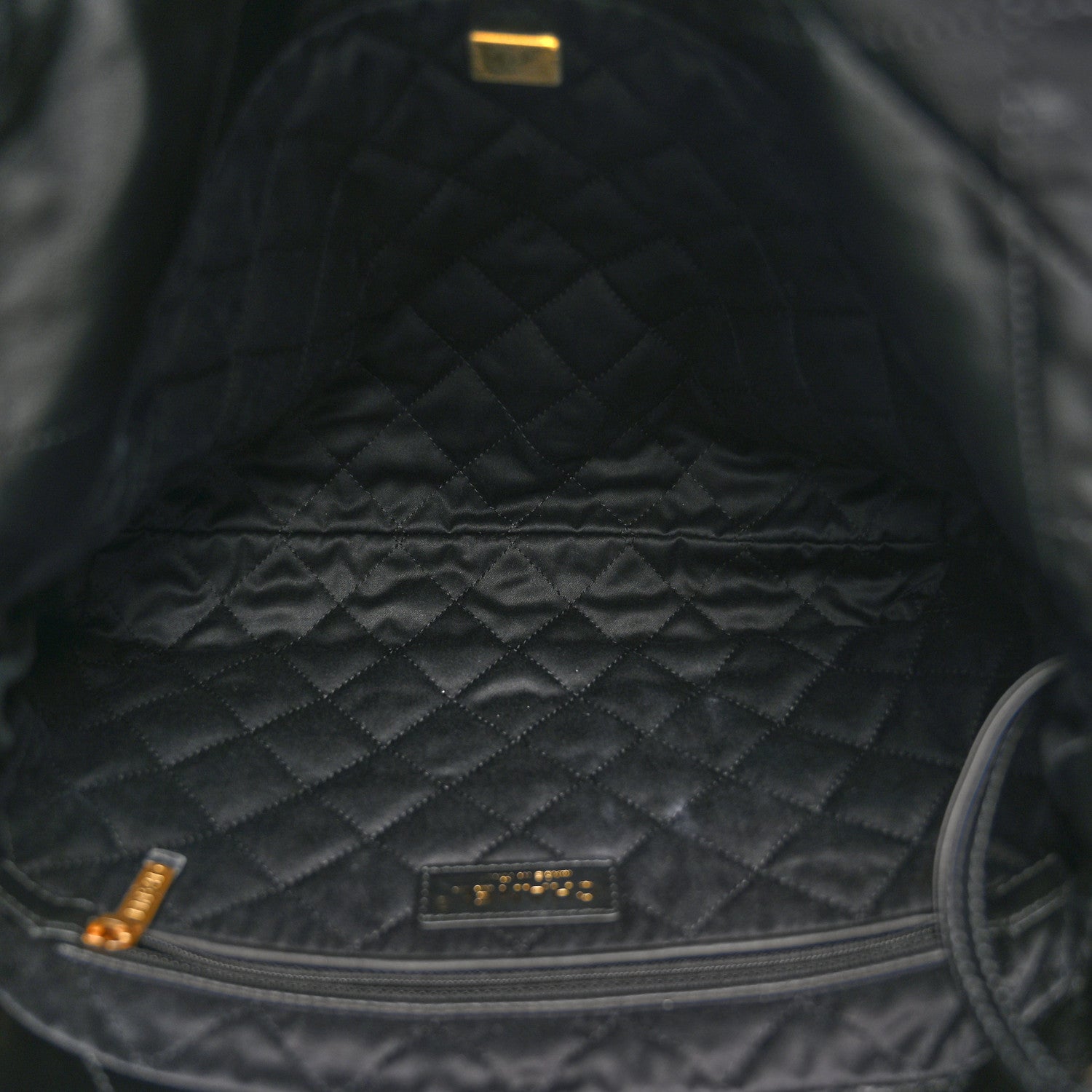 Chanel Shiny Calfskin Quilted Small Chanel 22 Black