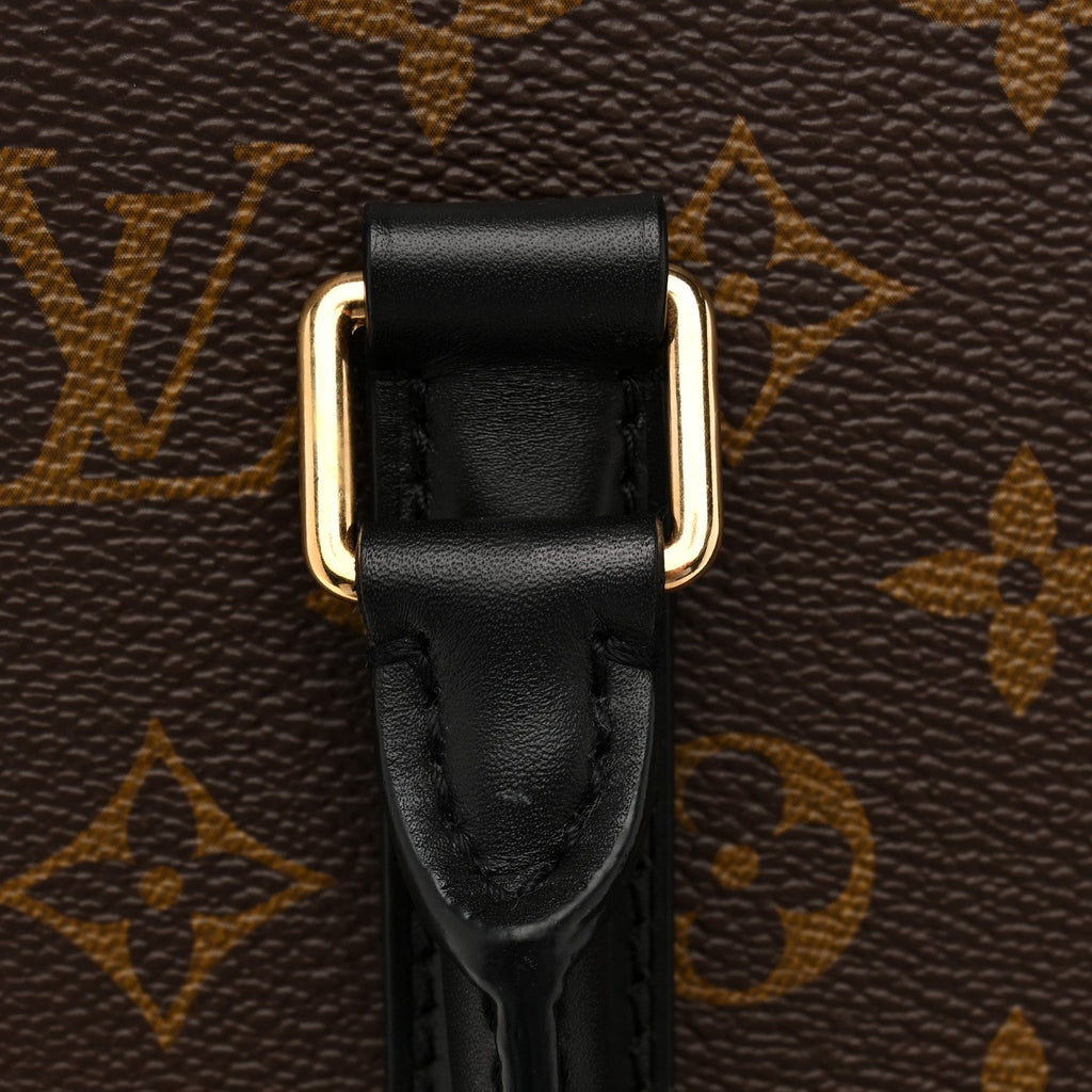 Louis Vuitton Monogram Soufflot MM Black