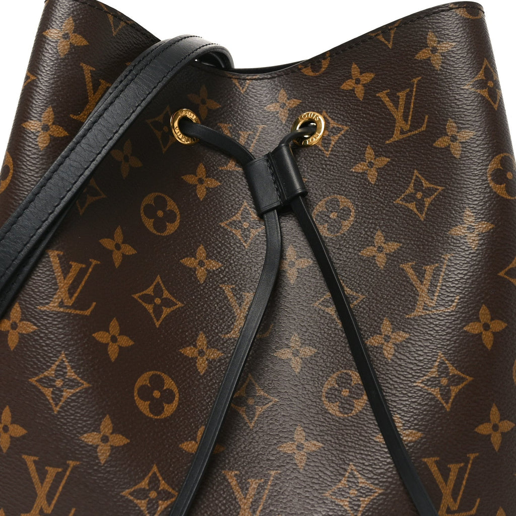 Louis Vuitton Monogram Neonoe MM Black