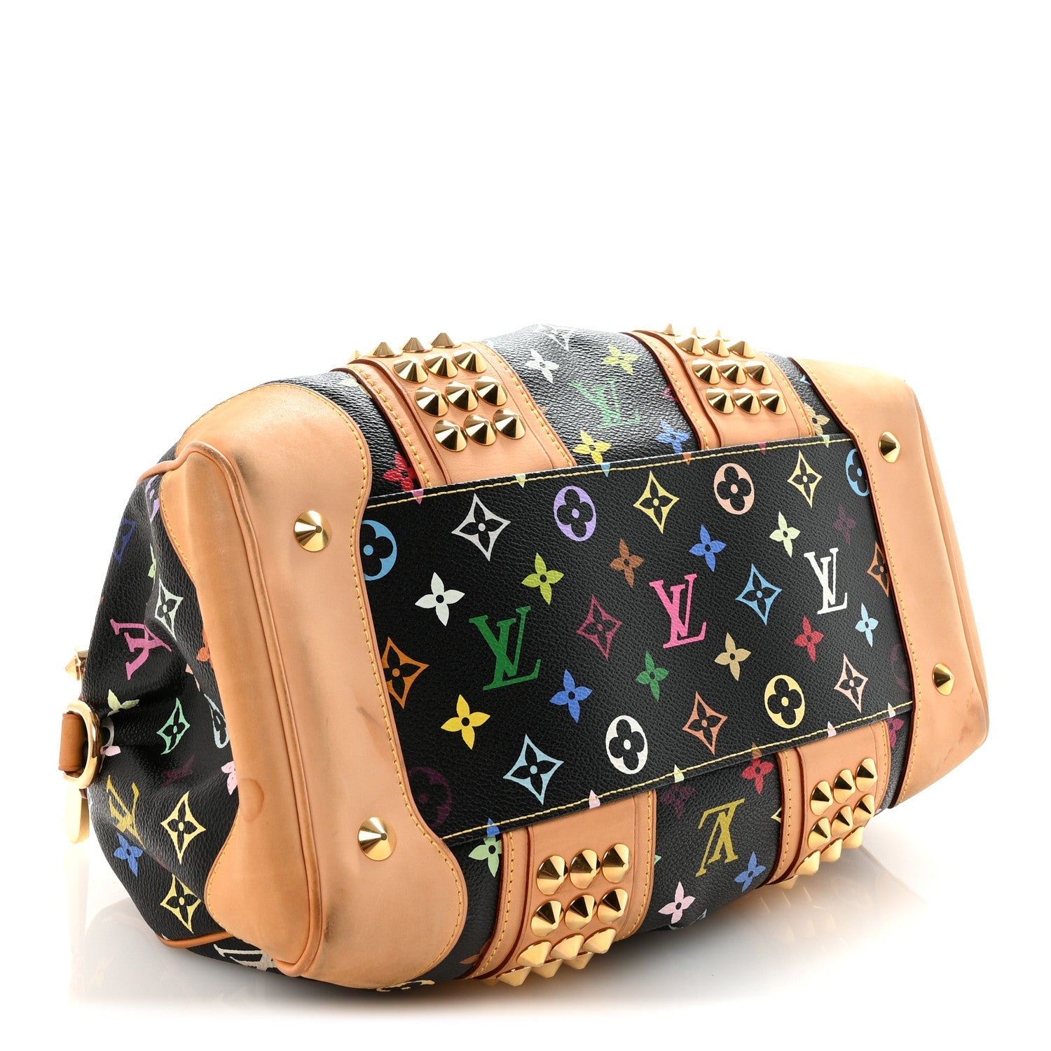 Louis Vuitton Monogram Multicolor Courtney MM Black