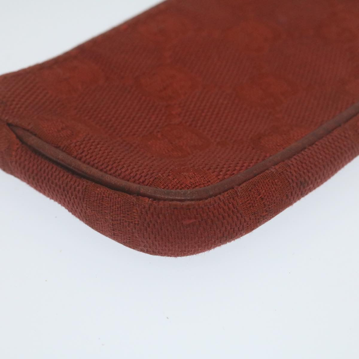 GUCCI GG Canvas Coin Purse Red  29473