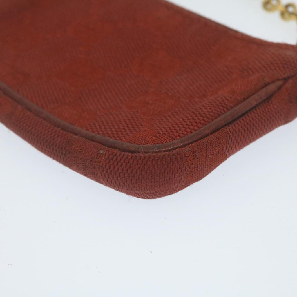 GUCCI GG Canvas Coin Purse Red  29473