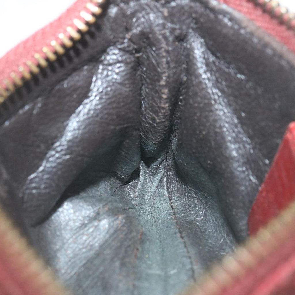 GUCCI GG Canvas Coin Purse Red  29473
