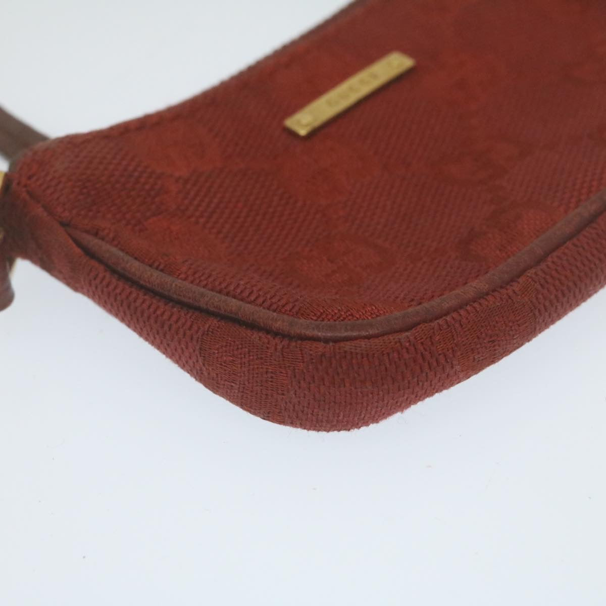 GUCCI GG Canvas Coin Purse Red  29473