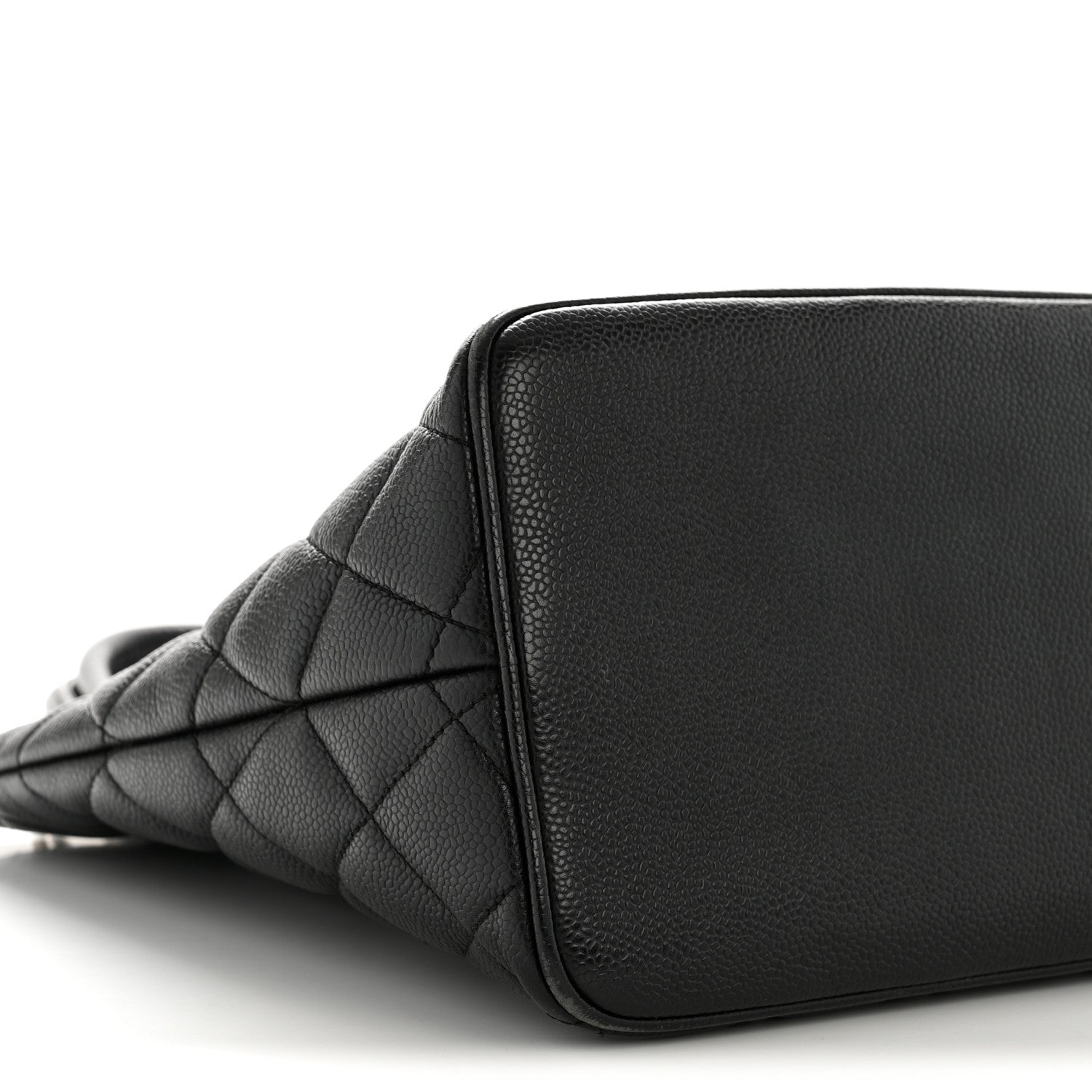 Chanel Caviar Quilted Medallion Tote Black