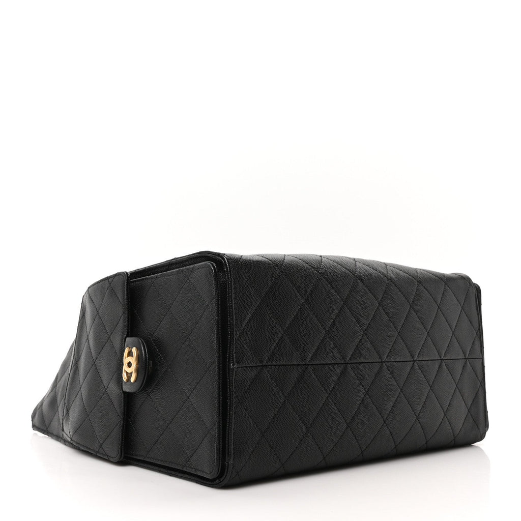 Chanel Caviar Quilted Medium Chanel 25 Handbag Black
