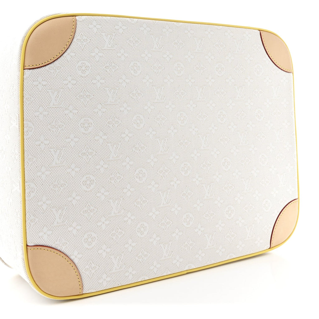 Louis Vuitton Monogram Jacquard Baby Suitcase Beige