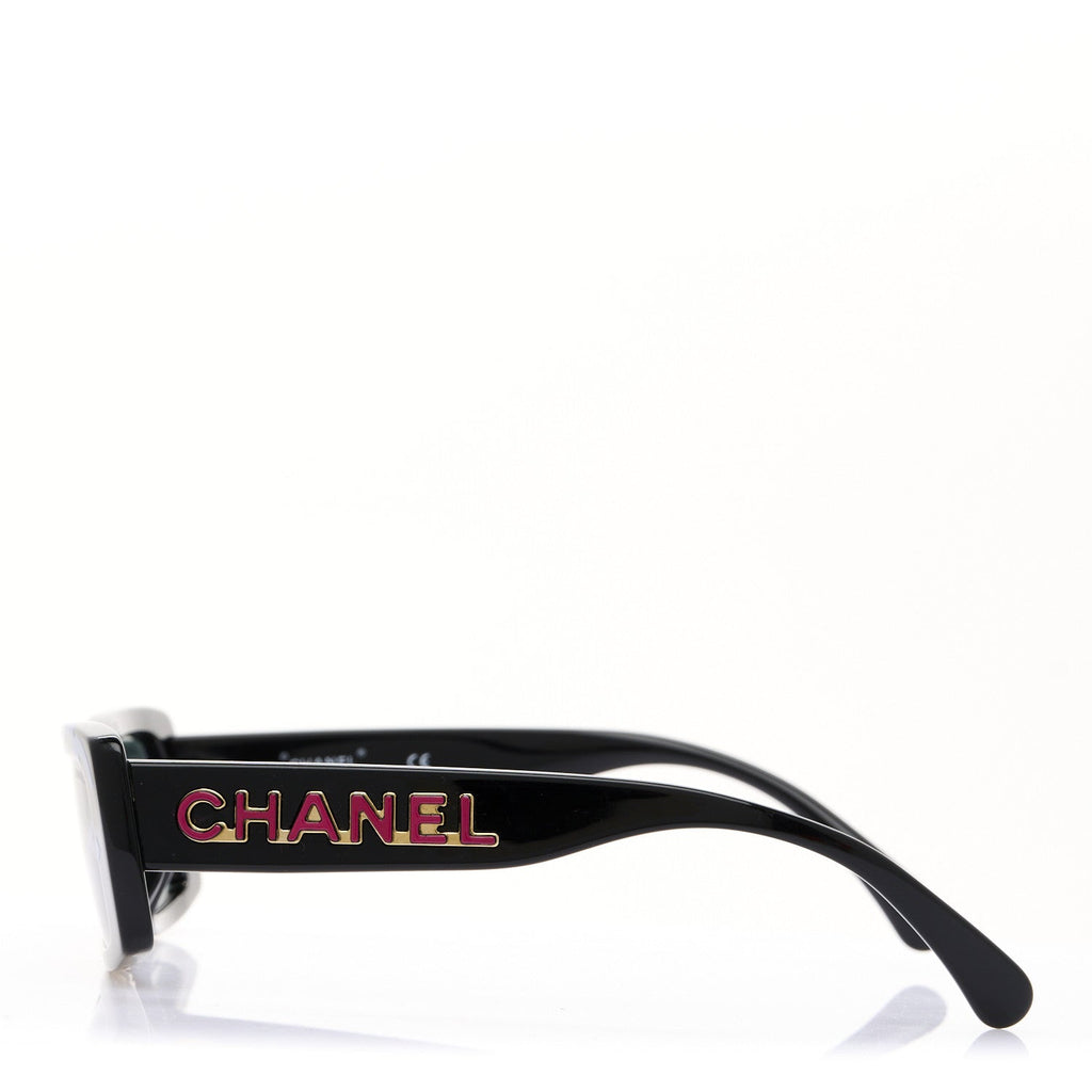 Acetate CC Sunglasses 71473A Black