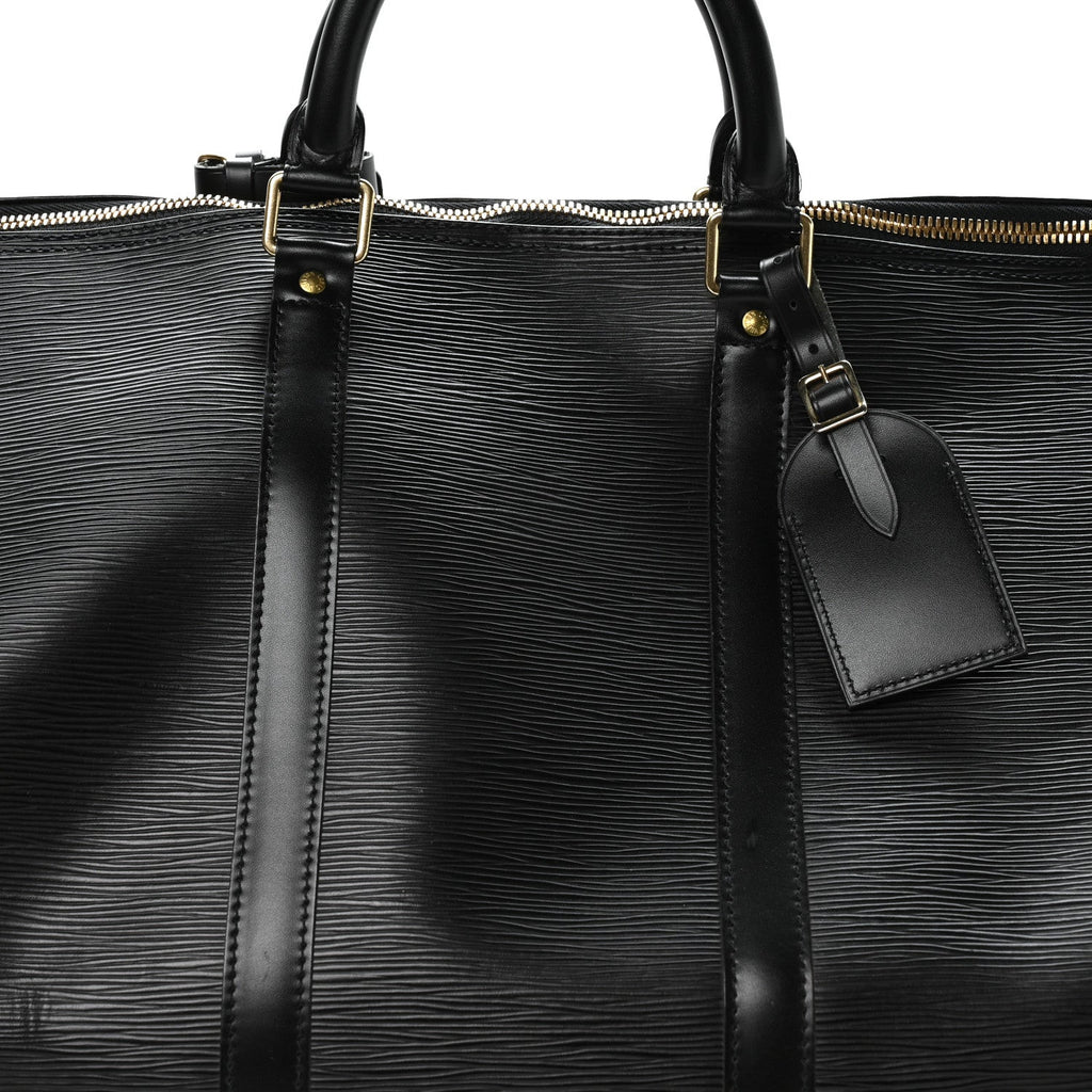 Louis Vuitton Epi Keepall 55 Black