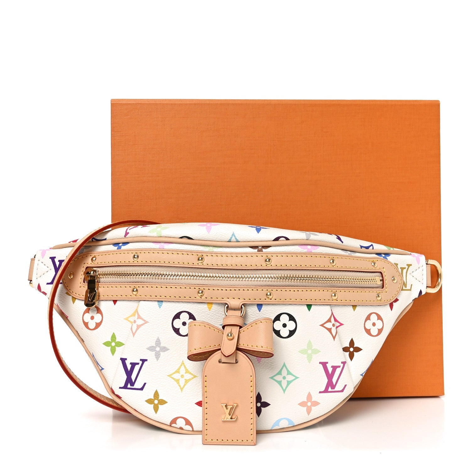 Louis Vuitton LV X TM Monogram Multicolor High Rise Bumbag White