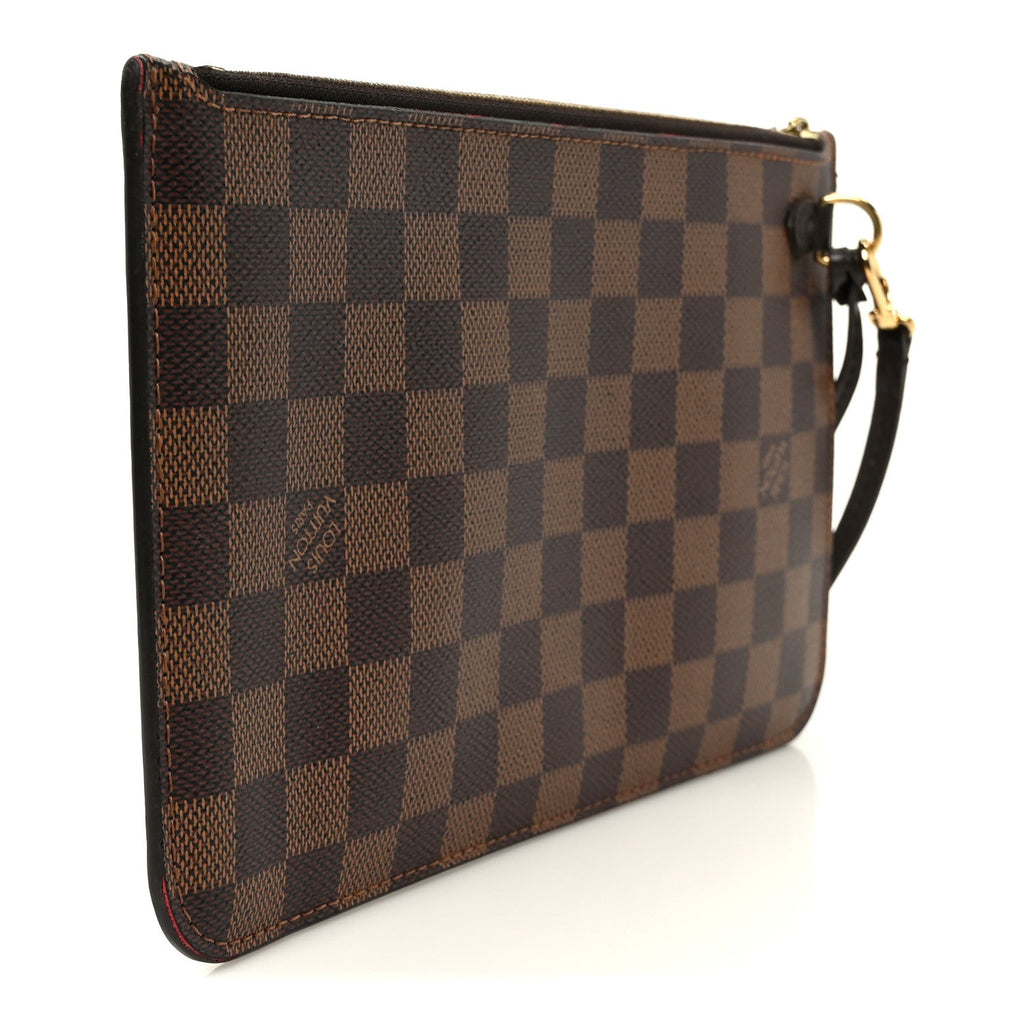 Louis Vuitton Damier Ebene Neverfull MM GM Pochette