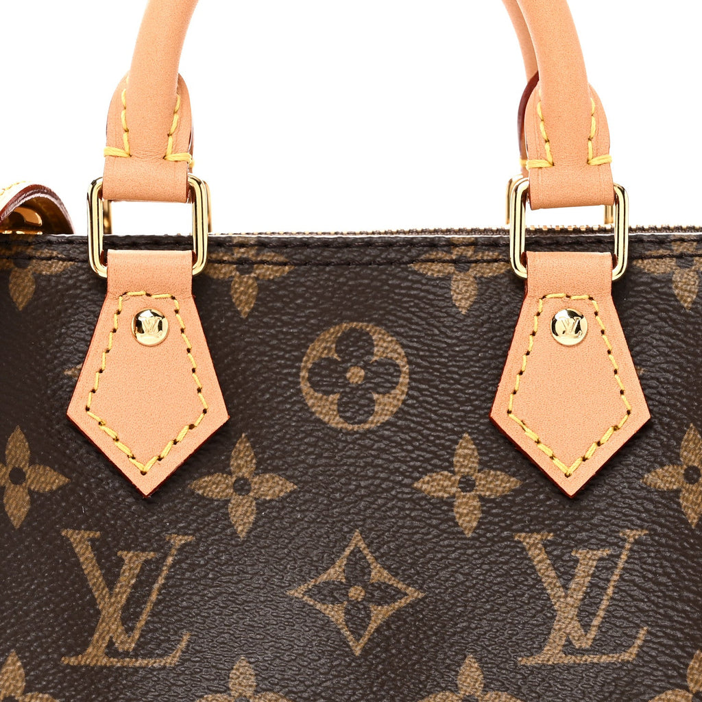 Louis Vuitton Monogram Nano Speedy Bandouliere