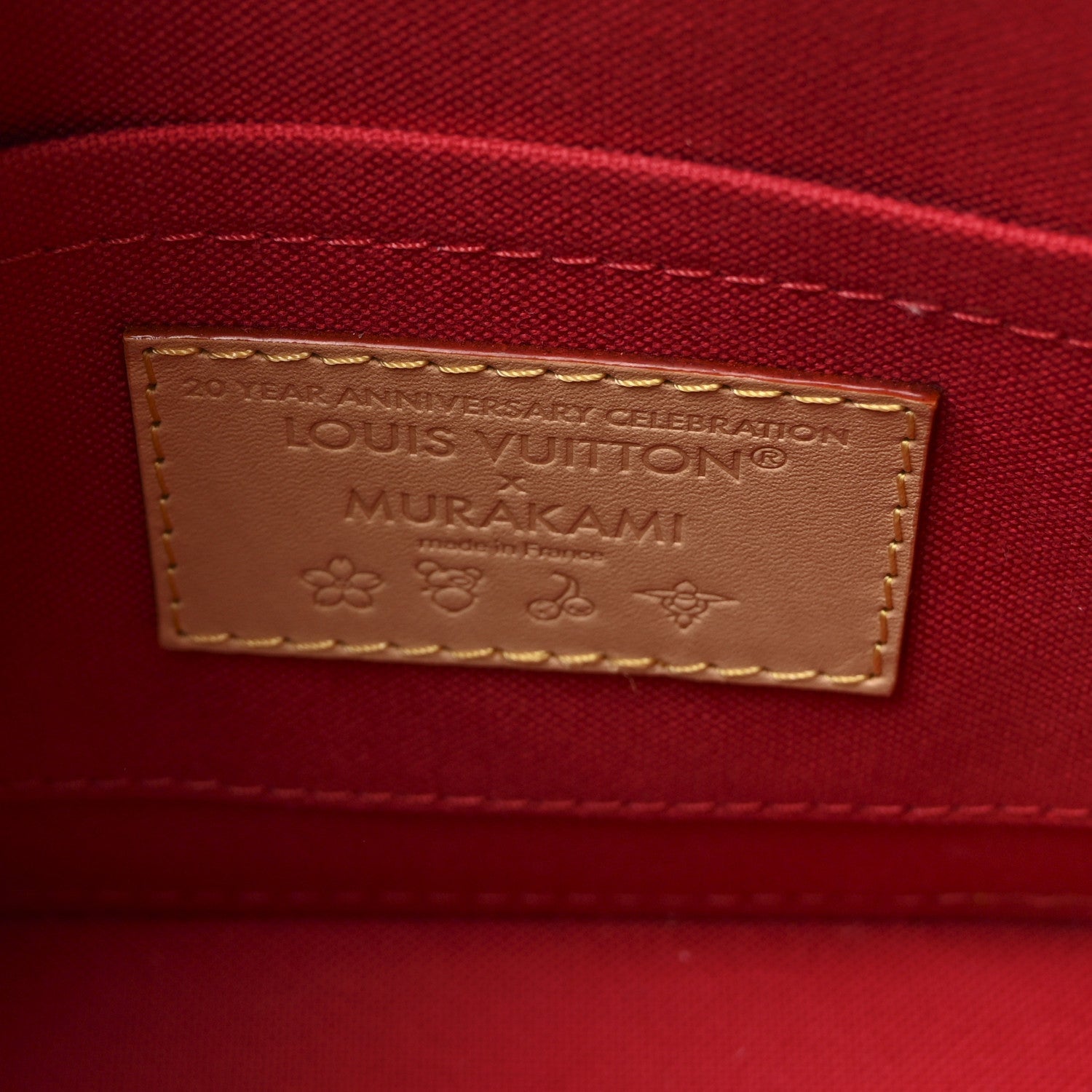 Louis Vuitton LV X TM Monogram Cerises Alma BB White