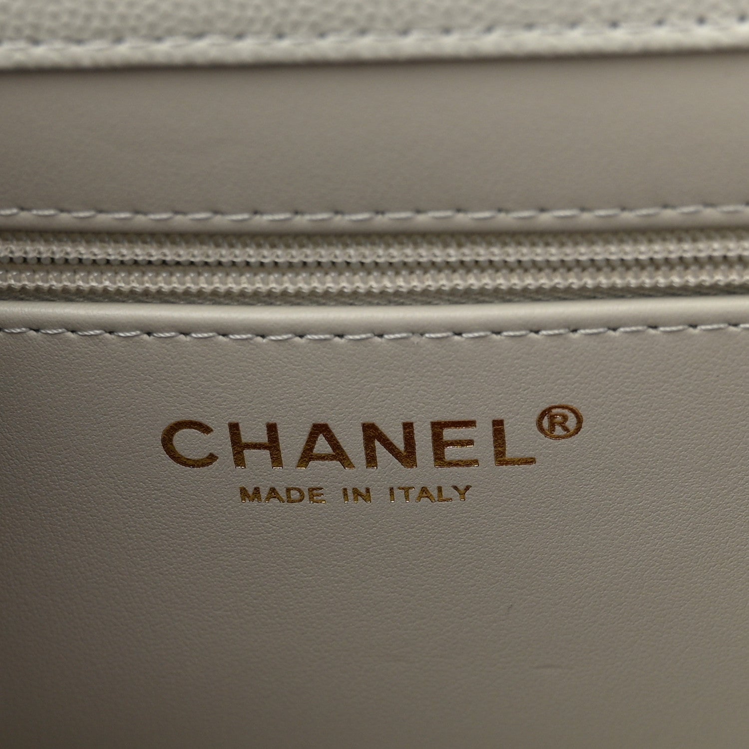 Chanel Shiny Caviar Preppy Coco Small Flap Light Green