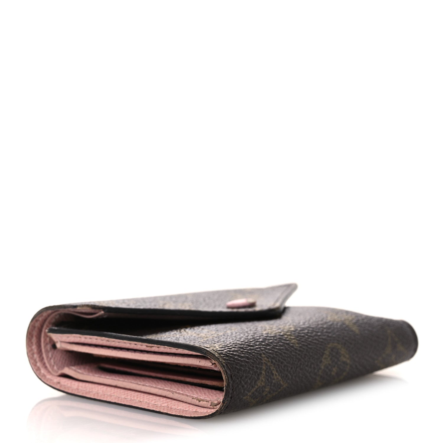 Louis Vuitton Monogram Victorine Wallet Rose Ballerine