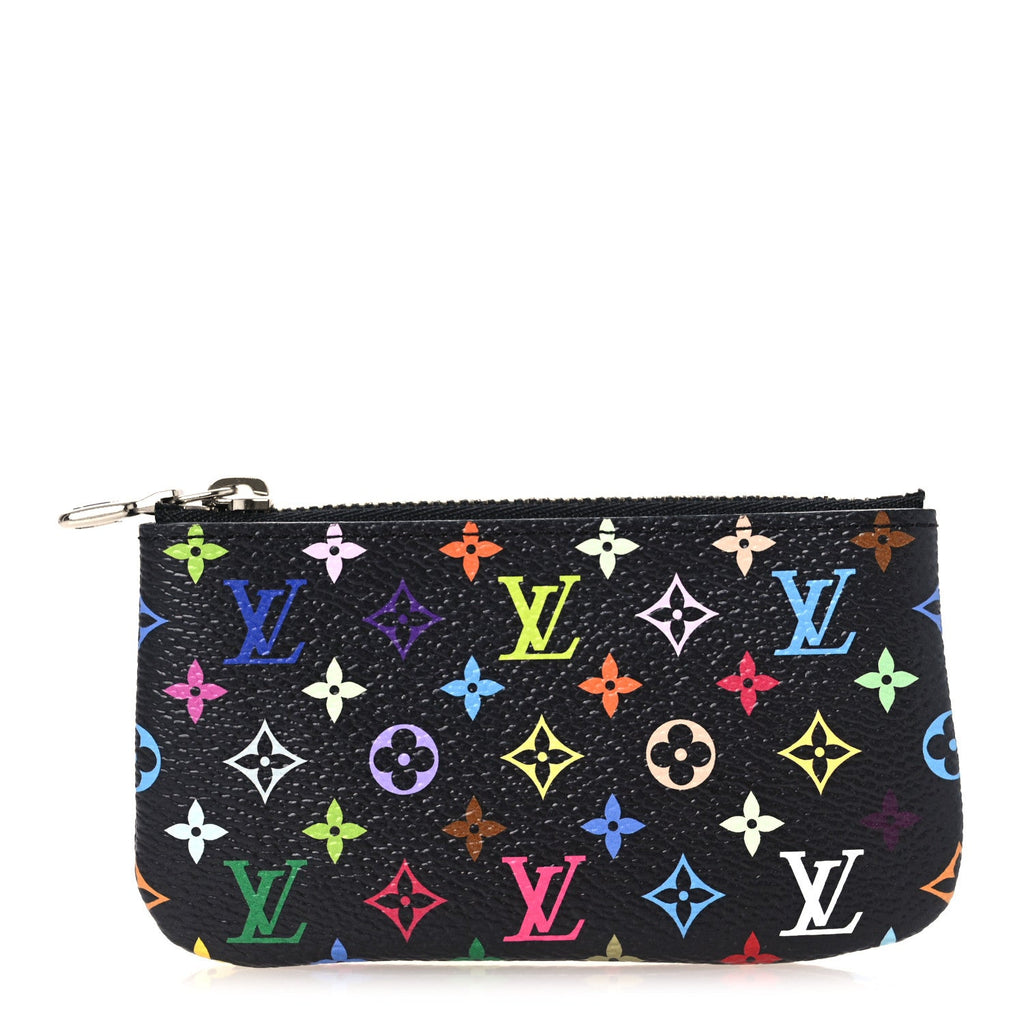 Louis Vuitton LV X TM Monogram Multicolor Key Pouch Black