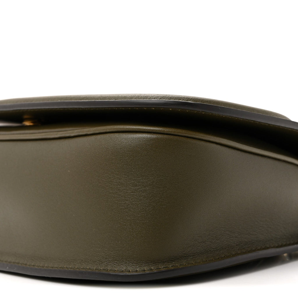 Gucci Roxy Calfskin Medium Blondie Top Handle Bag Forest Green
