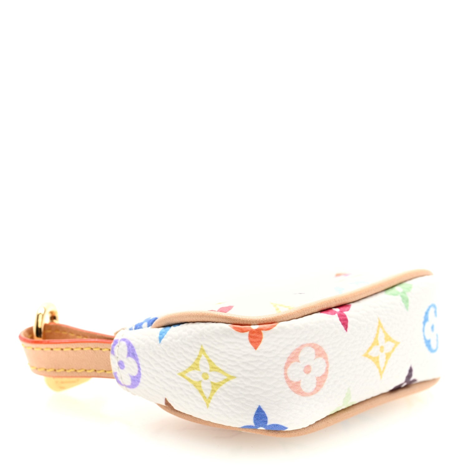 Louis Vuitton LV x TM Monogram Multicolor Micro Pochette White
