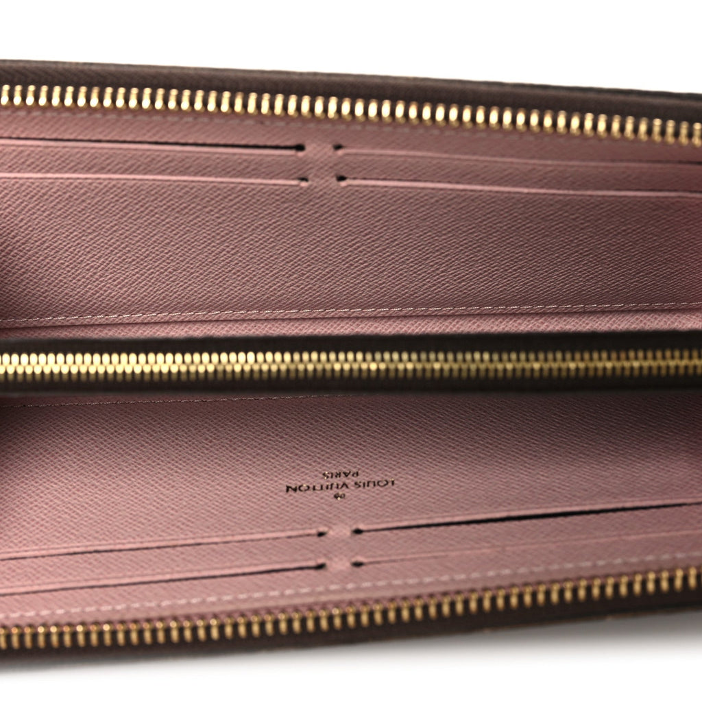 Louis Vuitton Monogram Clemence Wallet Rose Ballerine