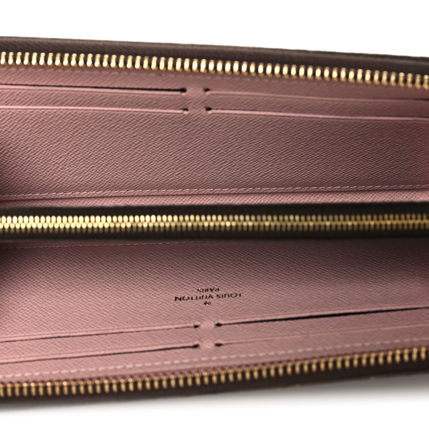 Louis Vuitton Monogram Clemence Wallet Rose Ballerine