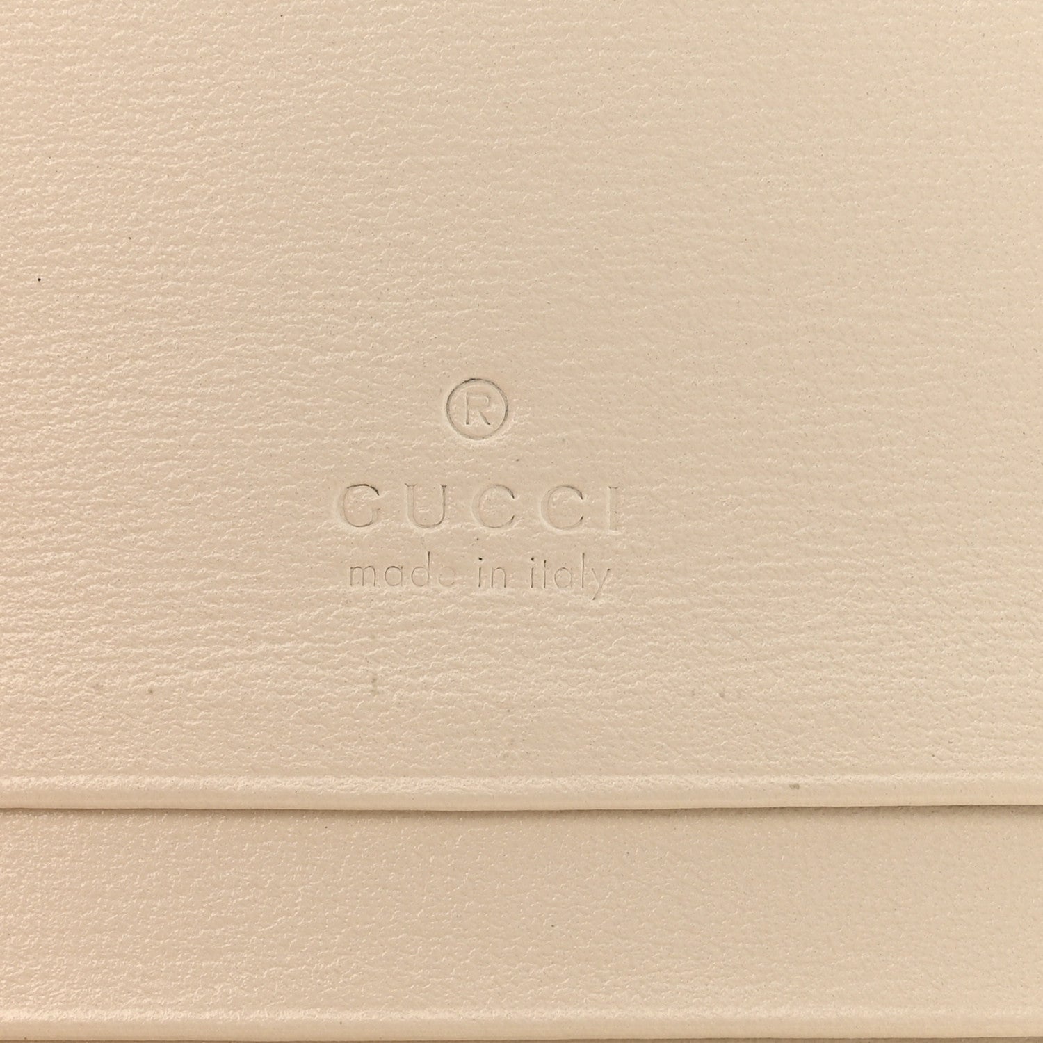 Gucci Calfskin Jackie 1961 Card Case Mystic White