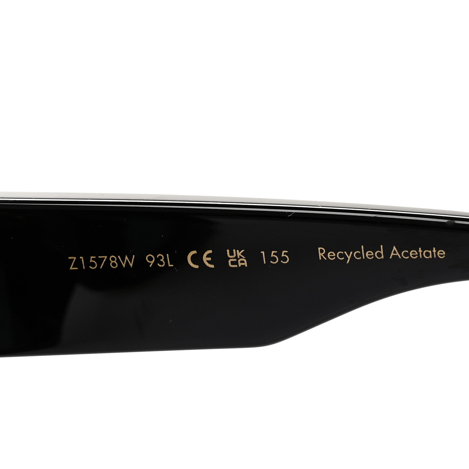 Louis Vuitton Acetate Swarovski Crystal Cyclone Sunglasses Z1578W Black