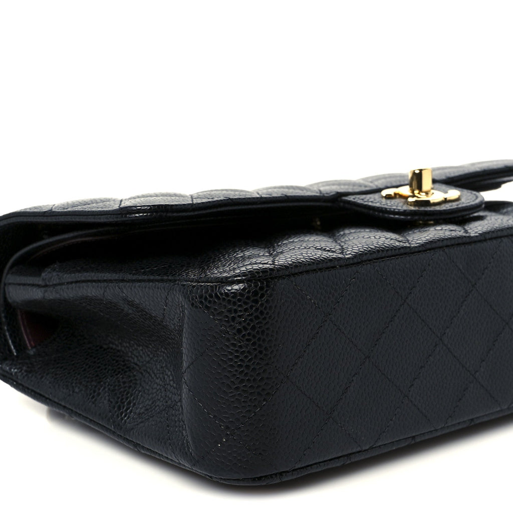 Chanel Caviar Quilted Medium Double Flap Black