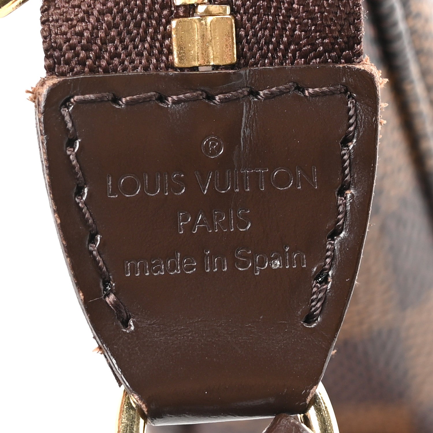 Louis Vuitton Damier Ebene Pochette Accessories NM