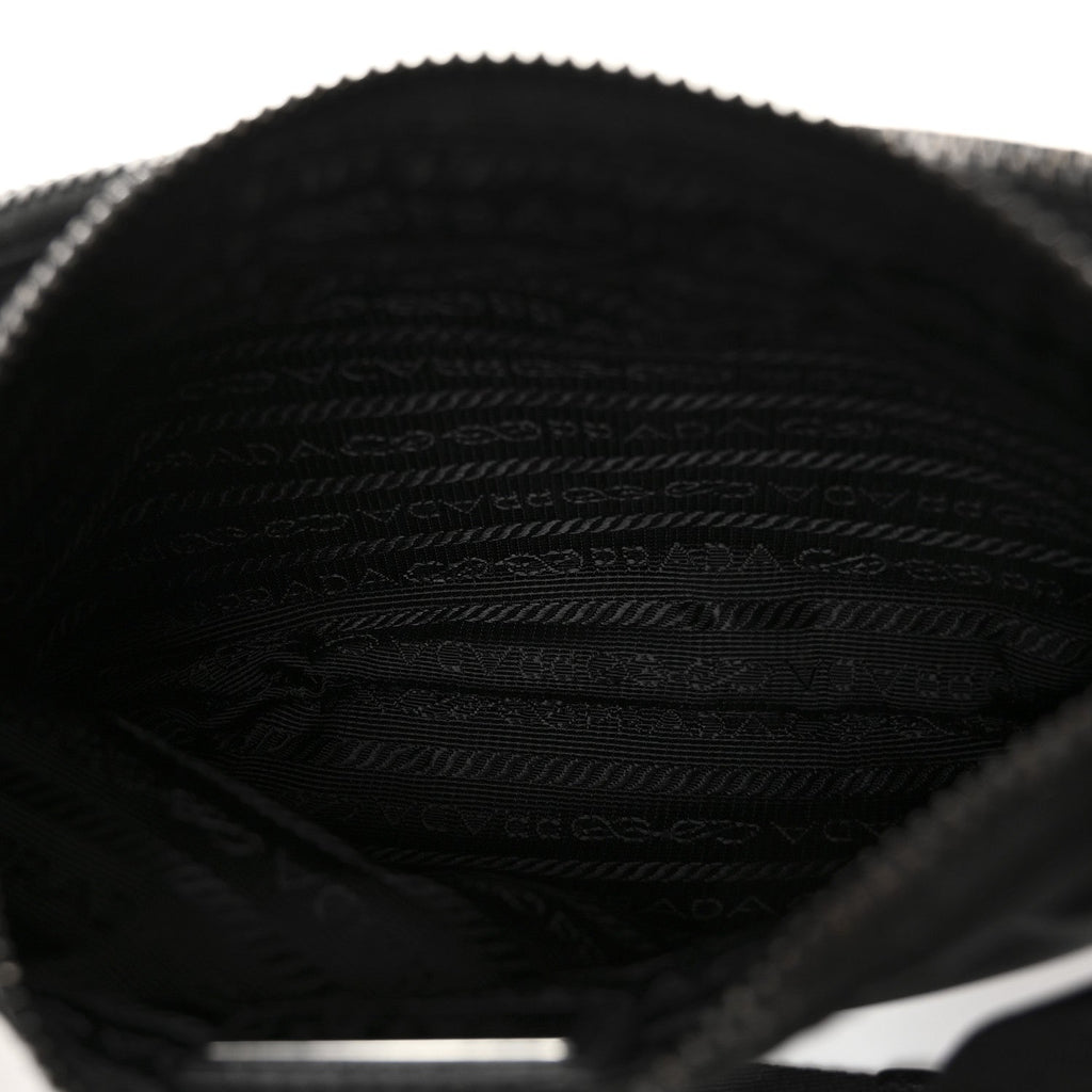 Prada Re-Nylon Saffiano Belt Bag Black