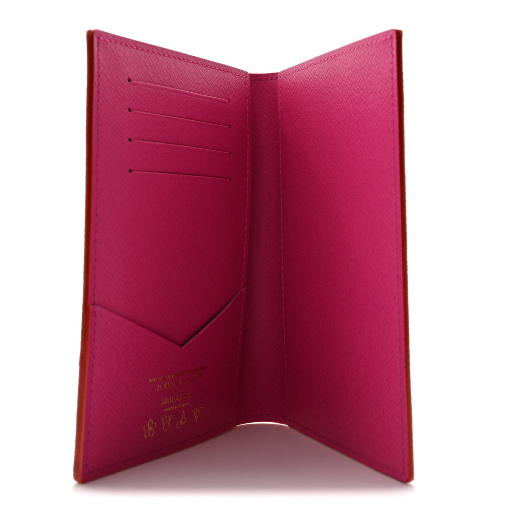 Louis Vuitton LV X TM Monogram Multicolor Passport Cover White