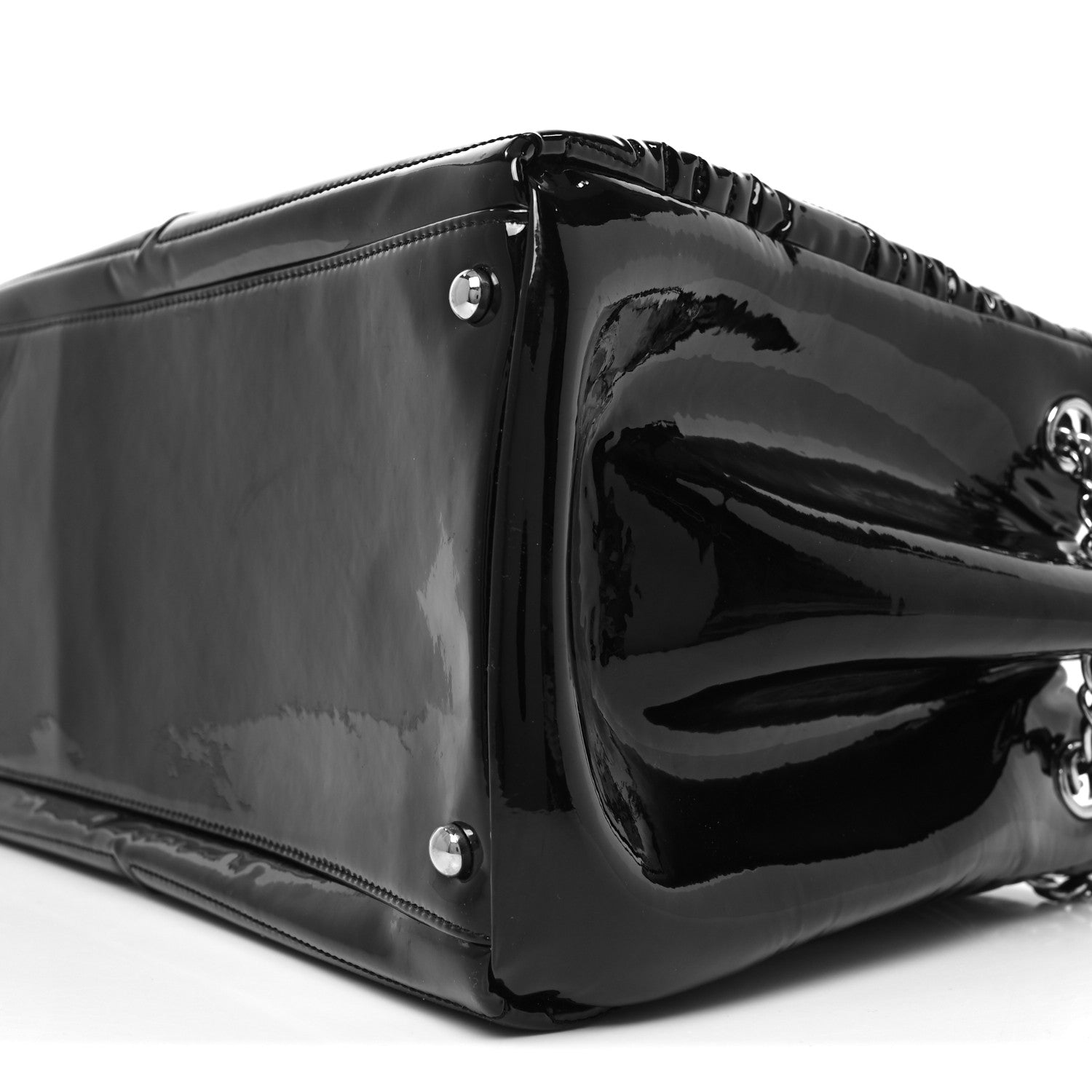 Chanel Vinyl Coco Ming Tote Black